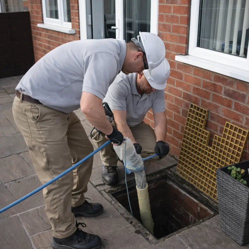 Blocked drain repair service in Woodstock